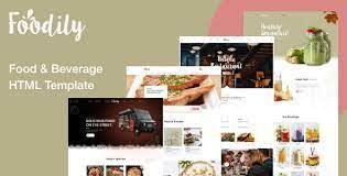 Foodily – Food and Beverage WordPress Theme