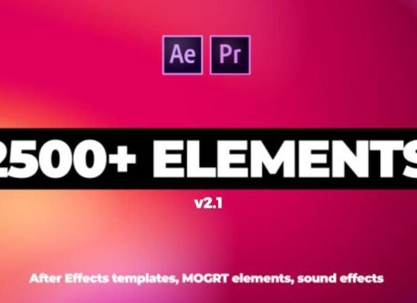 Trendy Motion Graphics Package v2.1 [2500+ Elements]